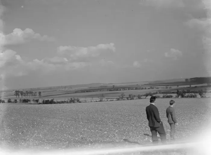 Framed Print : The site reserved for the proposed construction of Lullingstone airport Framed Print : The site reserved for the proposed construction of Lullingstone airport