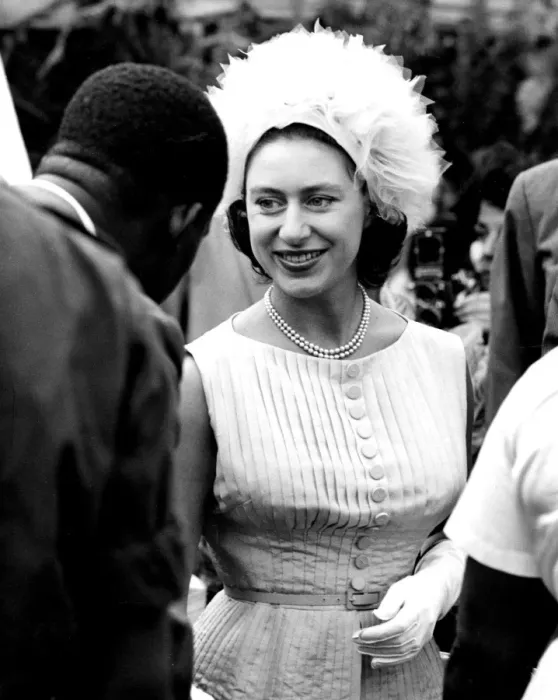 Framed Print : A Smiling Princess Margaret, is greeted on arrival at Montego Bay, Jamaica, by the Mayor Framed Print : A Smiling Princess Margaret, is greeted on arrival at Montego Bay, Jamaica, by the Mayor