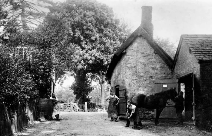 Framed Print : The Smithy, West Sussex Framed Print : The Smithy, West Sussex