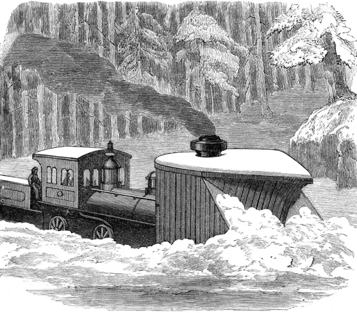 Framed Print : Snow plough ?TopFoto Framed Print : Snow plough ?TopFoto