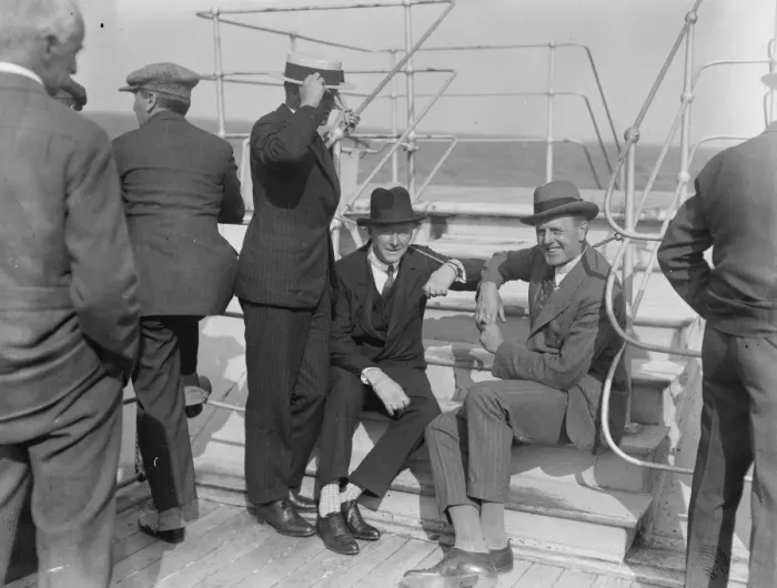 Framed Print : Society at Aix Les Bains. Mr Charles Fagan ( centre ) the dramatist, Mr Charles Bryant Framed Print : Society at Aix Les Bains. Mr Charles Fagan ( centre ) the dramatist, Mr Charles Bryant
