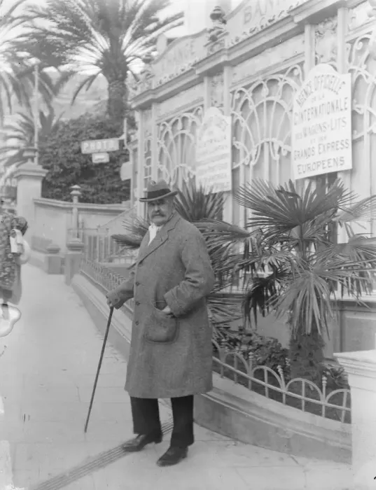 Framed Print : Society at Monte Carlo. Baron Ormathwaite, one of His Majestys Master of Ceremonies Framed Print : Society at Monte Carlo. Baron Ormathwaite, one of His Majestys Master of Ceremonies