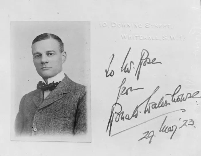 Framed Print : Sor Ronald Waterhouse, private secretary to Mr Stanley Baldwin and Mr Bonar Law 4 Framed Print : Sor Ronald Waterhouse, private secretary to Mr Stanley Baldwin and Mr Bonar Law 4