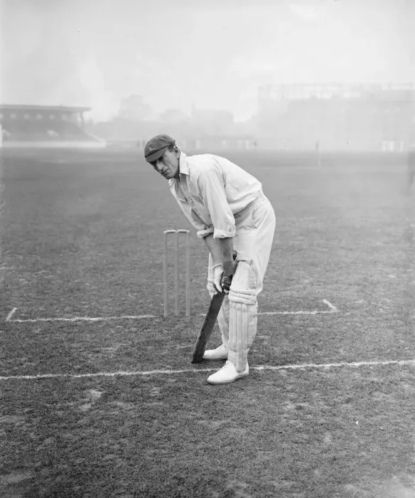 Framed Print : South African cricketers practice at the Kennington Oval, London Hubert Gouvaine