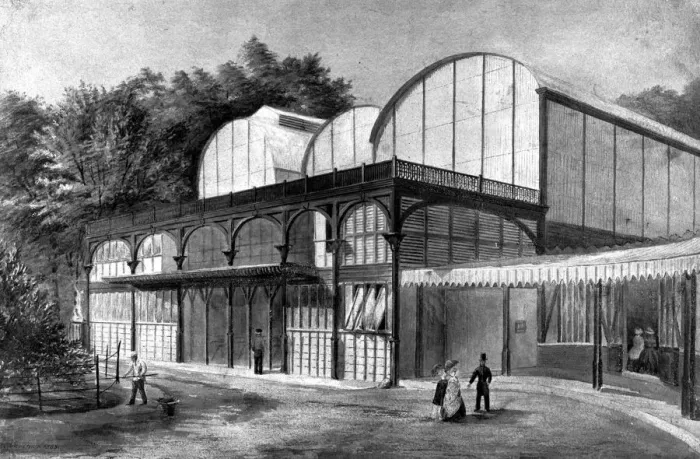 Framed Print : South Kensington Museum, 1863 Framed Print : South Kensington Museum, 1863