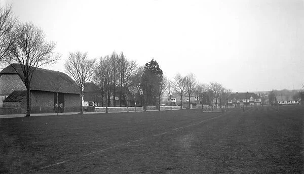Southwick village green, Sussex. 12 March 1931