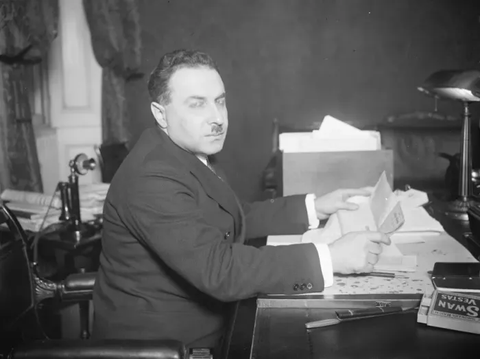Framed Print : The Soviet Charge d Affaires in London. M Rosengolz, who is at present acting Framed Print : The Soviet Charge d Affaires in London. M Rosengolz, who is at present acting