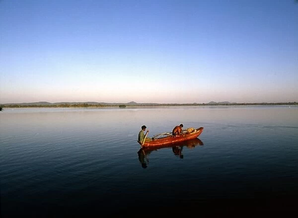 Sri Lanka Parakrama Samudra Man Made Irrigation Lake