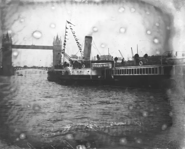 Framed Print : SS London Belle June 1924 Framed Print : SS London Belle June 1924