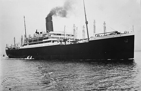 The SS Minnewaska of the Red Star Line. 31 December 1928