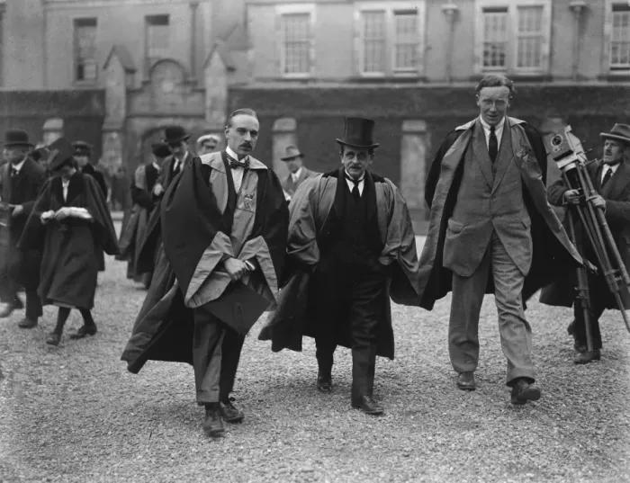Framed Print : St Andrews Celebrations Sir James Matthew Barrie, 1st Baronet in the middle 4 May 1922 Framed Print : St Andrews Celebrations Sir James Matthew Barrie, 1st Baronet in the middle 4 May 1922