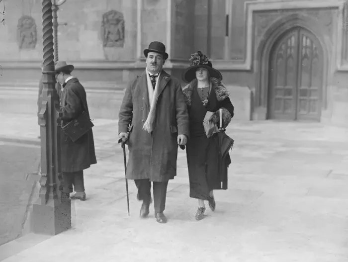 Framed Print : State opening of Parliament. Mr Jack Hayes, ex Policeman MP for Liverpool. 15