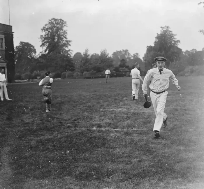 Framed Print : Stoolball at Fulham Palace. Wounded versus London Clergymen. The Bishop of London Framed Print : Stoolball at Fulham Palace. Wounded versus London Clergymen. The Bishop of London