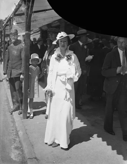Framed Print : Striking Fashion At Ascot. Ascot, on Royal Hunt Cup day, favoured with even better Framed Print : Striking Fashion At Ascot. Ascot, on Royal Hunt Cup day, favoured with even better
