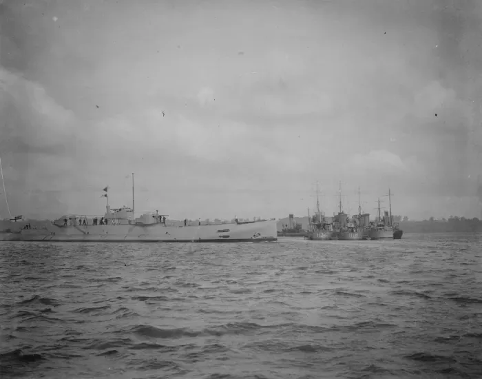 Framed Print : The super submarine leaves Chatham Dreadnought of the under seas HM Submarine X1 was conceived Framed Print : The super submarine leaves Chatham Dreadnought of the under seas HM Submarine X1 was conceived