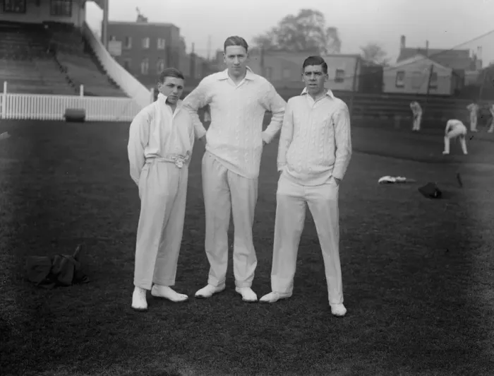 Framed Print : Surreys new bowling trio. Surreys search for new bowlers is beginning to produce results Framed Print : Surreys new bowling trio. Surreys search for new bowlers is beginning to produce results