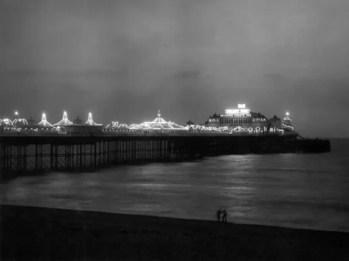 Framed Print : Sussex, Brighton, Palace Pier 1940s / 1950s Framed Print : Sussex, Brighton, Palace Pier 1940s / 1950s