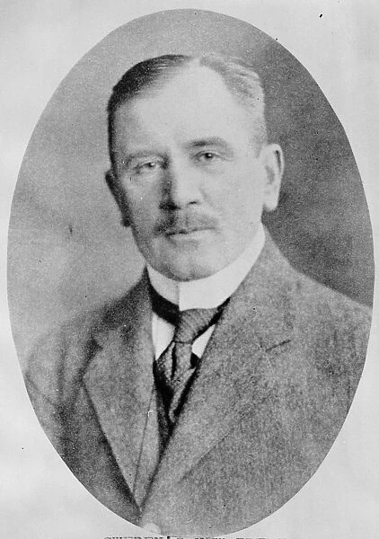 Swedens New Premier Mr Ernst Trygger 3 July 1923