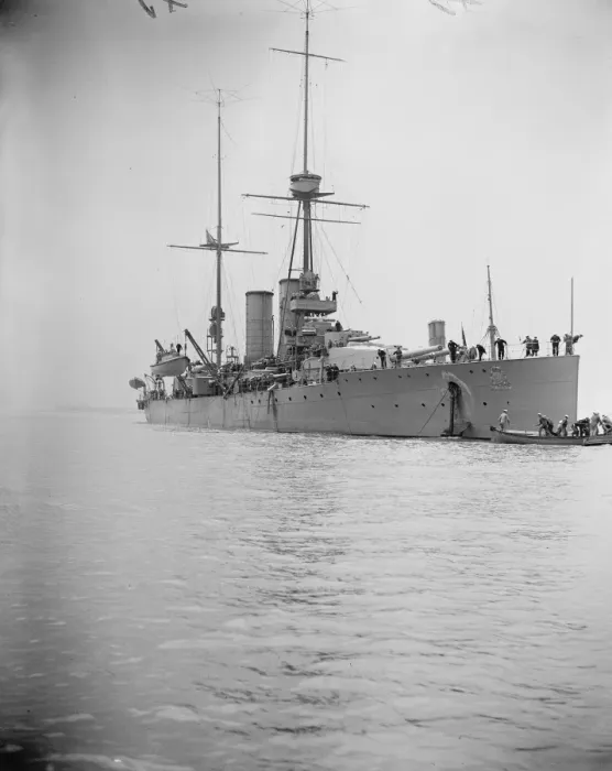 Framed Print : Swedish warships at Sheerness. Gustav V. 1923 Framed Print : Swedish warships at Sheerness. Gustav V. 1923