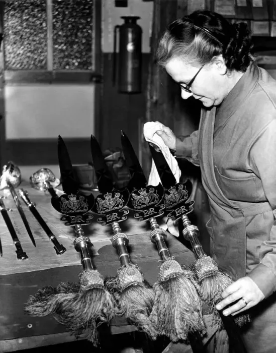 Framed Print : Sword cutters are busy making officers ceremonial swords or refurbishing old ones Framed Print : Sword cutters are busy making officers ceremonial swords or refurbishing old ones