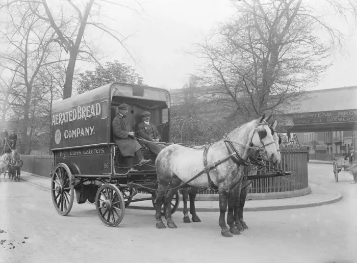 Framed Print : Taken for the Aerated Bread Company. 31 March 1920