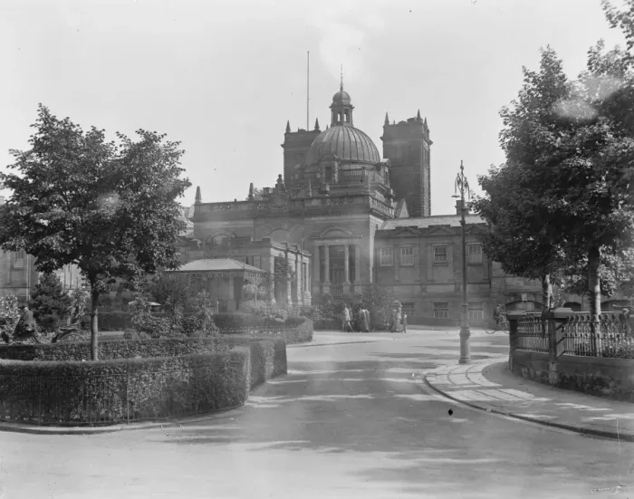 Framed Print : Taking the cure at Harrogate ( the spa waters ), Yorkshire. The Bath House 19