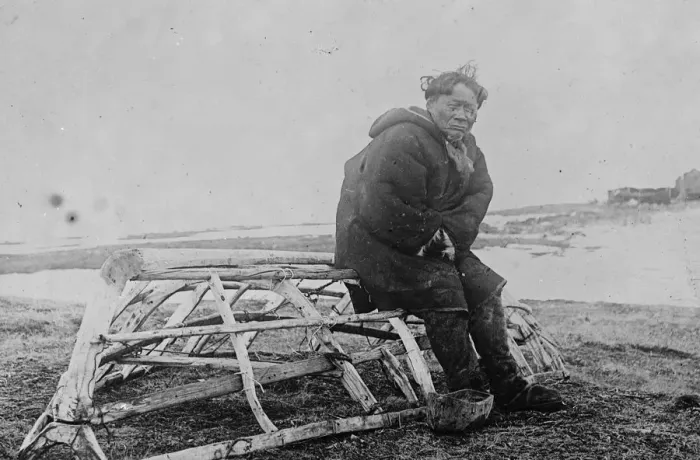 Framed Print : Tchooktchee native North Kamchatka Russia 1920 Framed Print : Tchooktchee native North Kamchatka Russia 1920