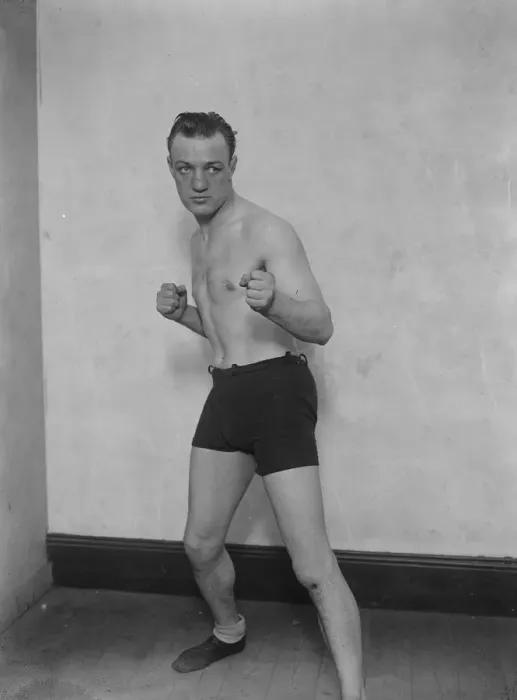 Framed Print : Ted Moore, the boxer. 24 November 1927 Framed Print : Ted Moore, the boxer. 24 November 1927