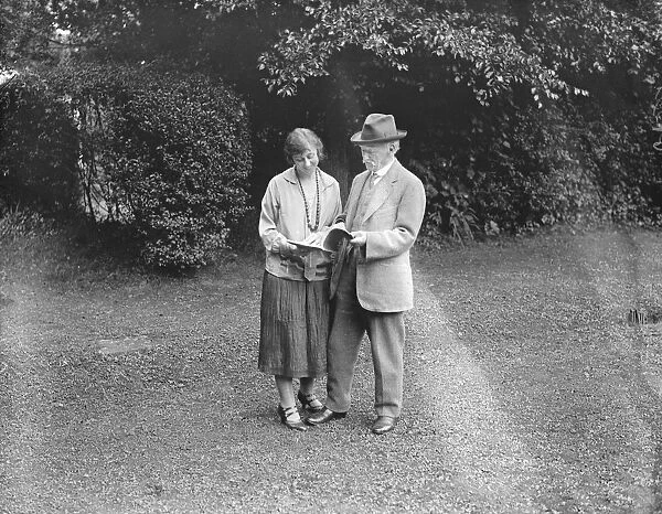 Tess visits Mr Thomas Hardy at Dorchester, veteran author thinks Miss Frangcon Davies