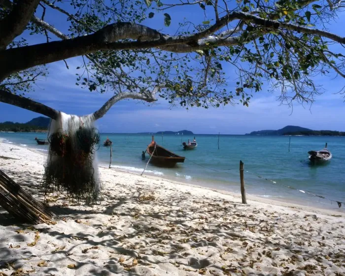 Framed Print : Thailand Phuket Beach to south of Phuket near Cape Phromthen Framed Print : Thailand Phuket Beach to south of Phuket near Cape Phromthen