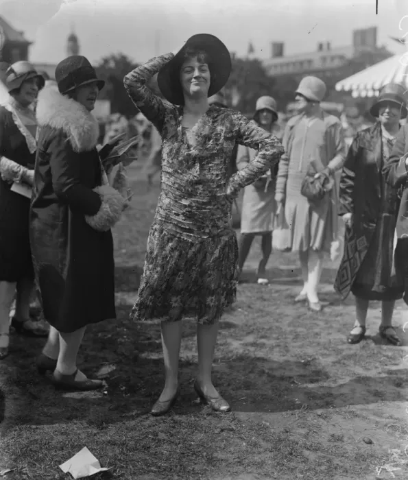 Framed Print : Theatrical garden party. Miss Gracie Fields. 11 June 1929 Framed Print : Theatrical garden party. Miss Gracie Fields. 11 June 1929