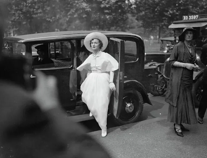 Framed Print : Nine thousand guests at royal garden party at Buckingham Palace. There were about