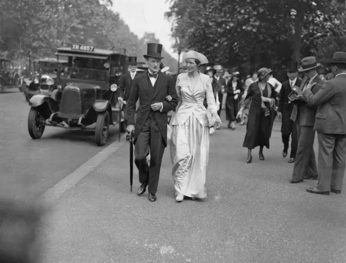 Framed Print : Nine thousand guests at royal garden party at Buckingham Palace. There were about Framed Print : Nine thousand guests at royal garden party at Buckingham Palace. There were about