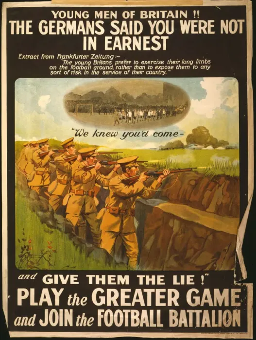 Framed Print : Title: Young men of Britain! The Germans said you were not in earnest. We knew you d come Framed Print : Title: Young men of Britain! The Germans said you were not in earnest. We knew you d come