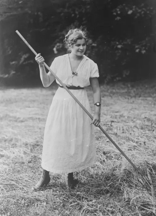 Framed Print : Titled Girl Goes on the Land The Baroness Margaret Gullstrand, who has forsaken Framed Print : Titled Girl Goes on the Land The Baroness Margaret Gullstrand, who has forsaken