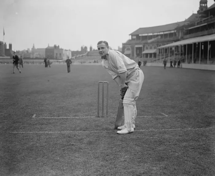 Framed Print : Tom Barling Surrey County Cricket Club. 12 May 1928 Framed Print : Tom Barling Surrey County Cricket Club. 12 May 1928