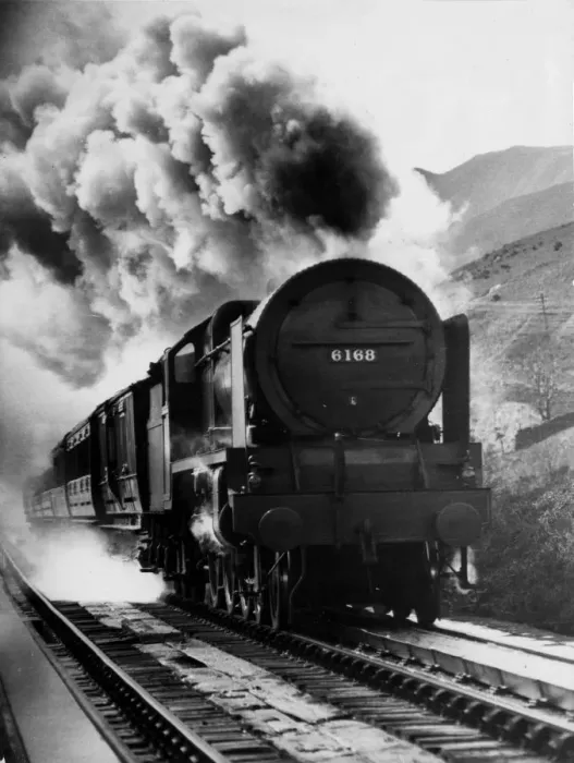 Framed Print : Train LMS Express picking up water at Tebay Framed Print : Train LMS Express picking up water at Tebay