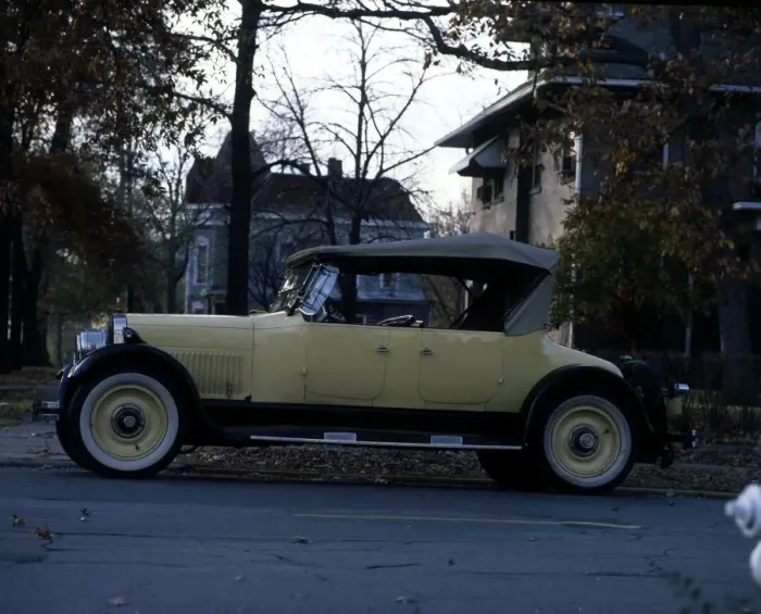 Framed Print : Transport Road 1926 Cunningham V6 Sport Touring