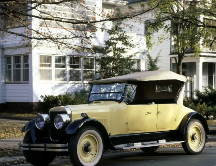 Framed Print : Transport Road 1926 Cunningham V6 Sport Touring