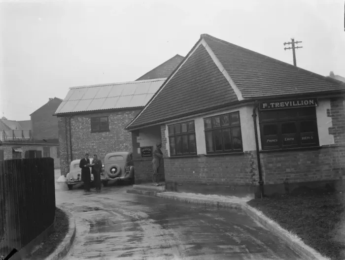 Framed Print : Trevillions Offices in Erith, London. 1936 Framed Print : Trevillions Offices in Erith, London. 1936