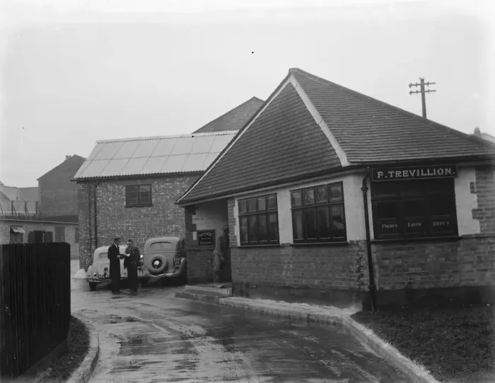 Framed Print : Trevillions Offices in Erith, London. 1936 Framed Print : Trevillions Offices in Erith, London. 1936