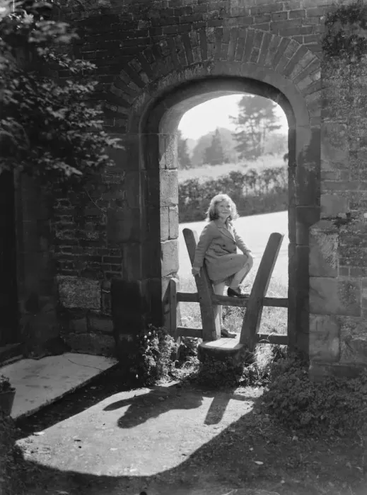 Framed Print : Tudor stile at Penhurst. 1937 Framed Print : Tudor stile at Penhurst. 1937