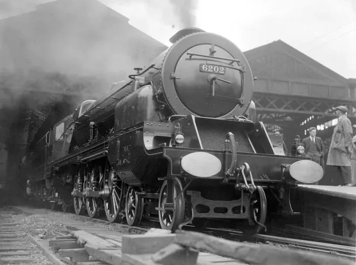 Framed Print : The Turbomotive considered a starting innovation in British railway practice, is Framed Print : The Turbomotive considered a starting innovation in British railway practice, is