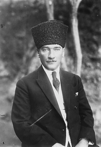 Turkish leader. A new portrait of Mustapha Kamal Pasha. 4 September 1923