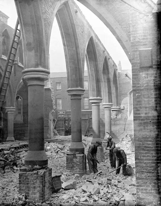 Framed Print : Underneath the Arches of St. Jude s. Photo shows : The arches of St. Judes Church Framed Print : Underneath the Arches of St. Jude s. Photo shows : The arches of St. Judes Church