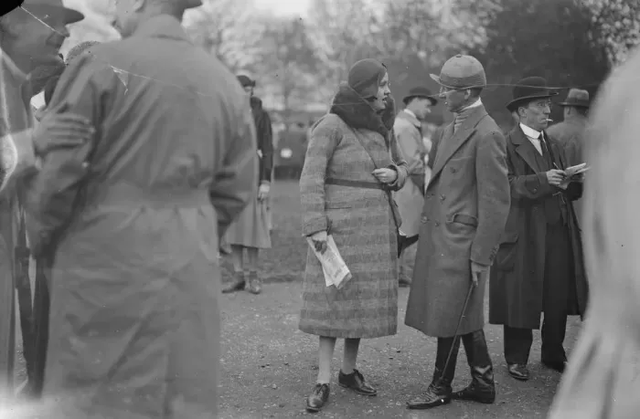 Framed Print : The United Hunt race meeting at Lingfield Park racecourse. The Honourable Dorothy Paget Framed Print : The United Hunt race meeting at Lingfield Park racecourse. The Honourable Dorothy Paget