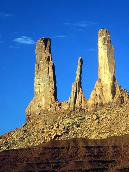 USA Three Sisters Monument Valley Utah