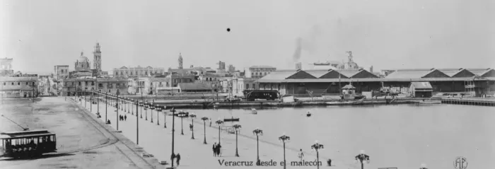 Framed Print : Veracruz of Mexico 29 September 1926 Framed Print : Veracruz of Mexico 29 September 1926