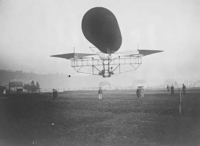 Framed Print : Vertical Flying by 25 Horse Power Helicopters Small Balloon as stabiliser but to Framed Print : Vertical Flying by 25 Horse Power Helicopters Small Balloon as stabiliser but to