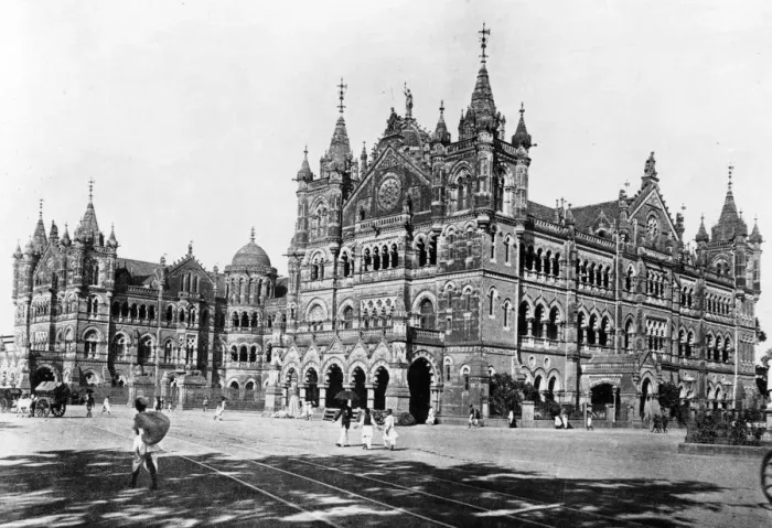 Framed Print : The Victoria Terminus GIP railway 1909-14 Framed Print : The Victoria Terminus GIP railway 1909-14
